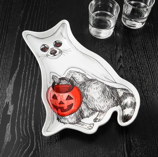 Mr. Racoon Halloween Party Platter
