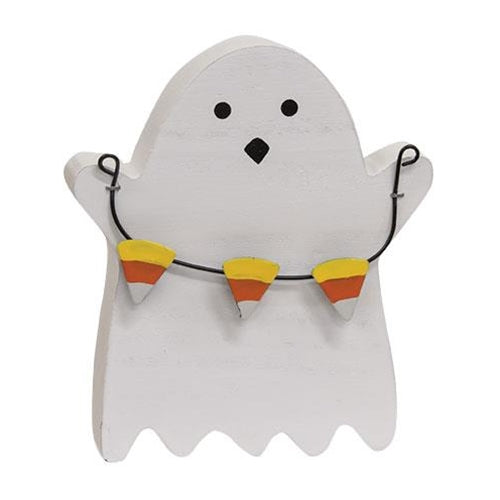 Candy Corn Ghost Sitter