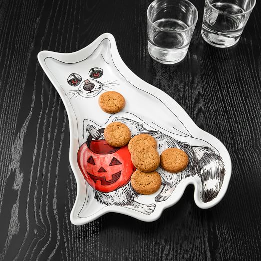 Mr. Racoon Halloween Party Platter