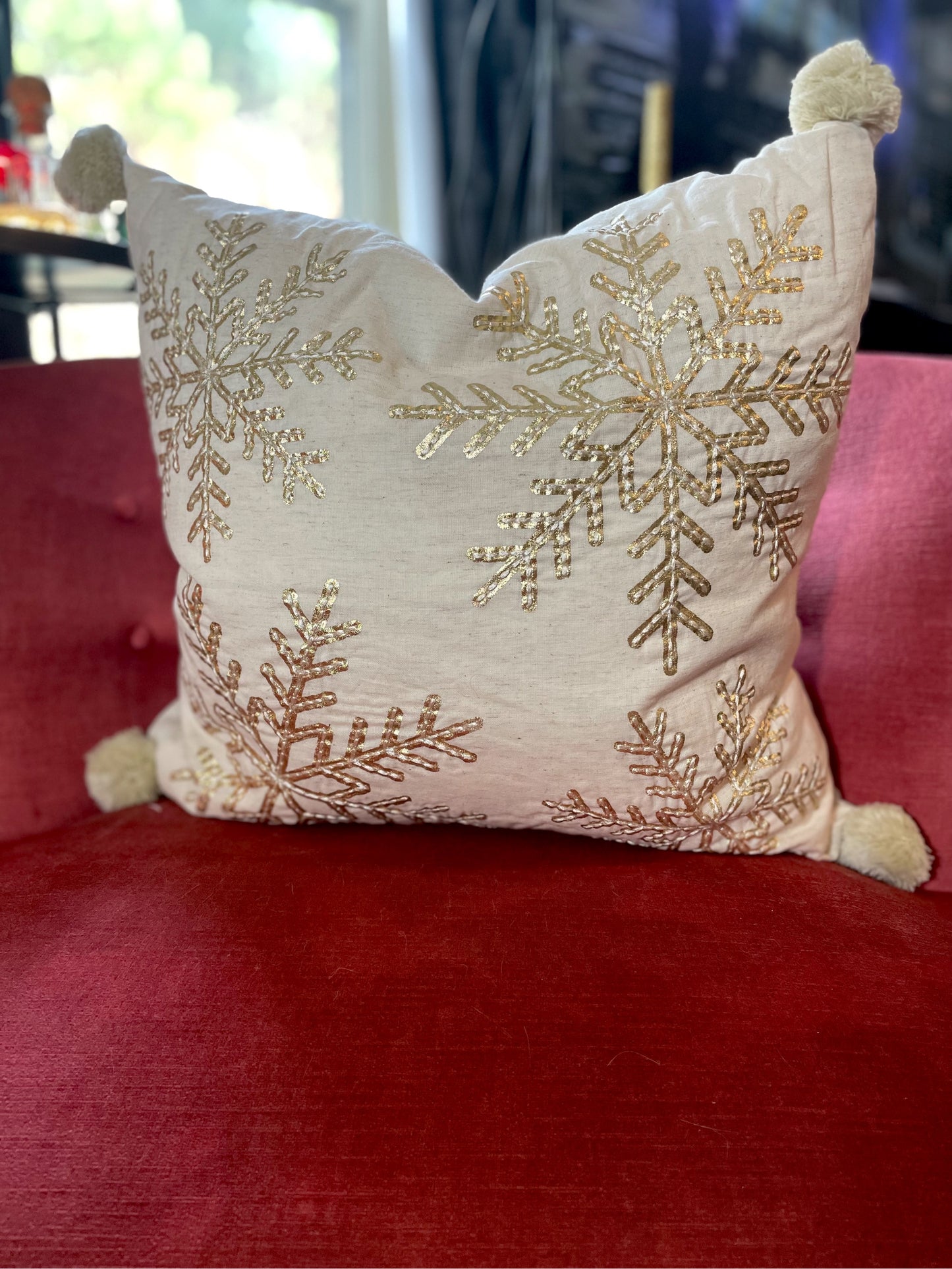 Snowflake Pillow