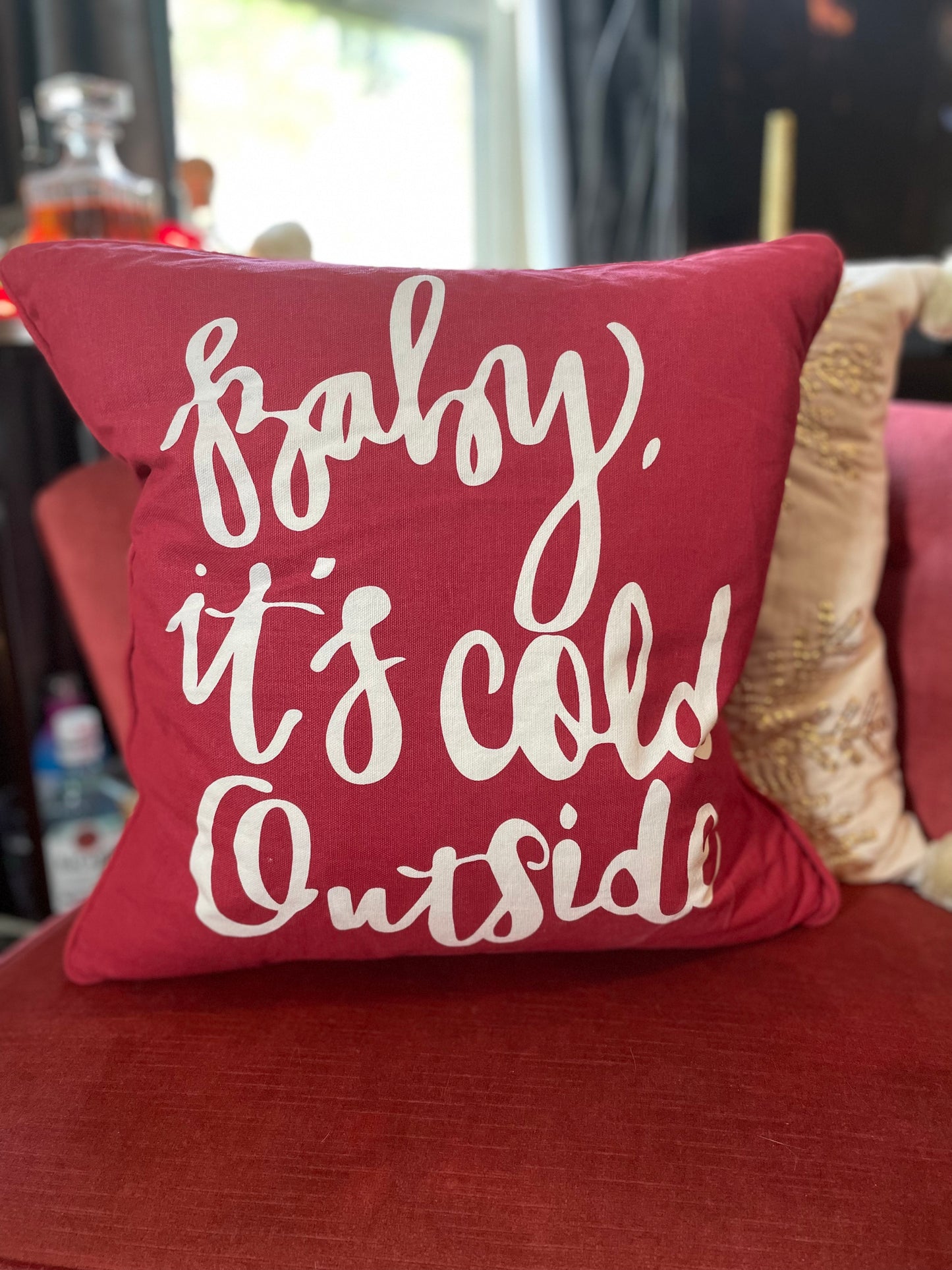 It’s Cold Outside Pillow