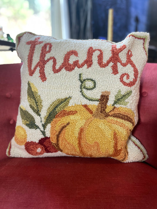 Give Thanks Pillow