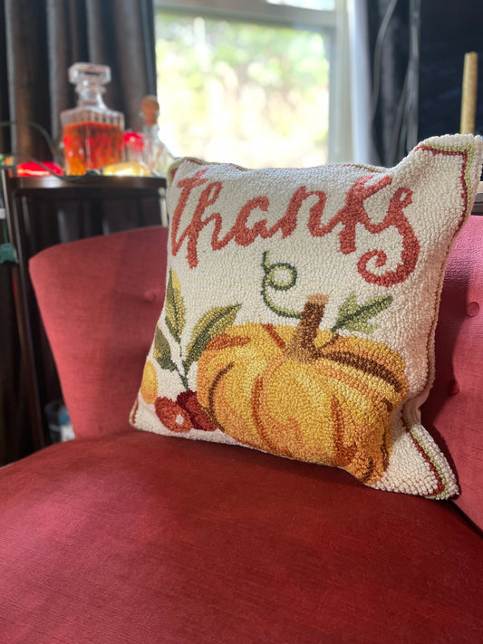 Give Thanks Pillow